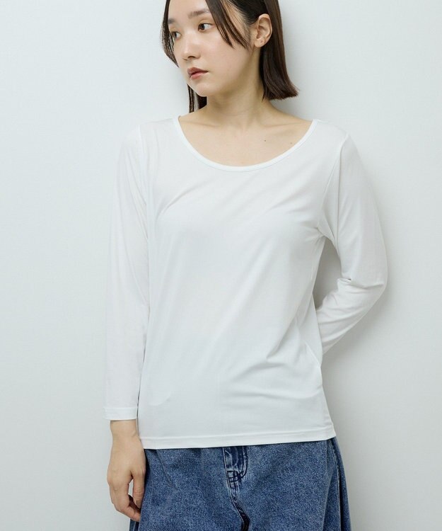 Green Parks ｉｎ　バレエネックインナー White