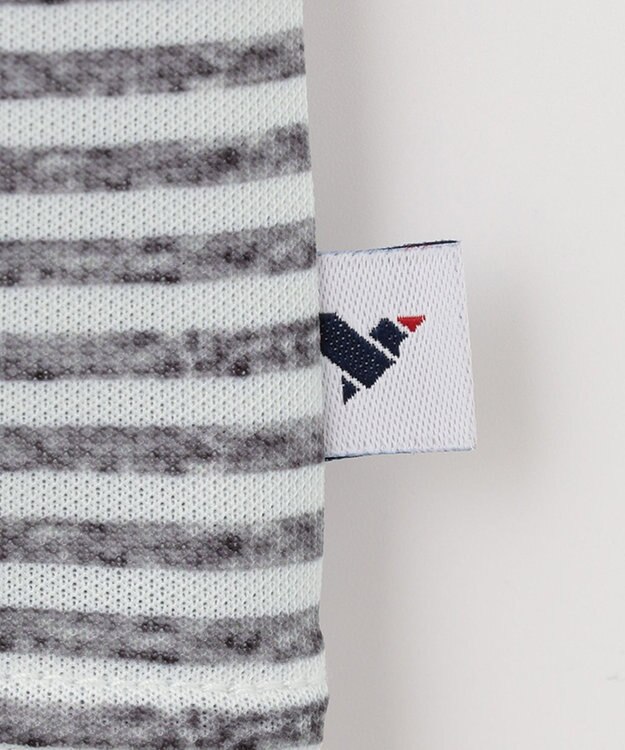 23区GOLF 【WOMEN】５０ｄカノコインナーボーダー カットソー ライトグレー系1