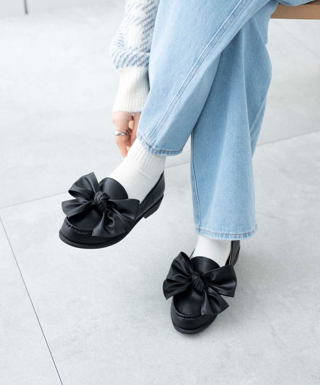 WEGO リボンローファー