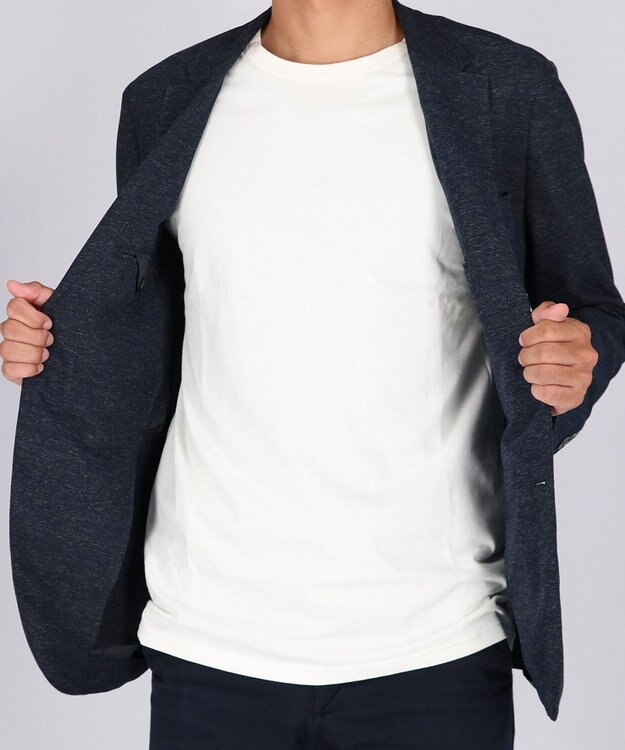 WACOAL MEN インナー　3分袖　綿100％　吸汗速乾　抗菌防臭　クルーネック　アウターとしても着用可能　/ブロス　GL5300 ホワイト