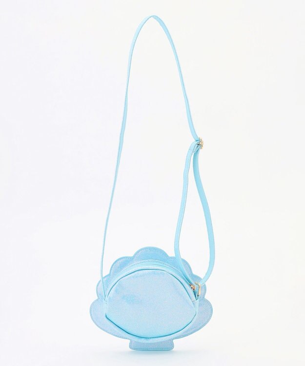 ANY KIDS シャラシャラショルダーバッグ サックスブルー（シェル）