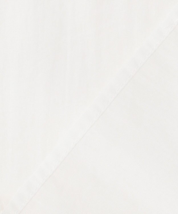 BEIGE， GALENA / コットンレースバンドカラーシャツ Off