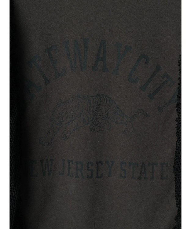 Green Parks ・ＳＵＧＡＲ　ＳＰＯＯＮ　ＴＩＧＥＲｐｔラッフルフレンチＴ Charcoal Gray