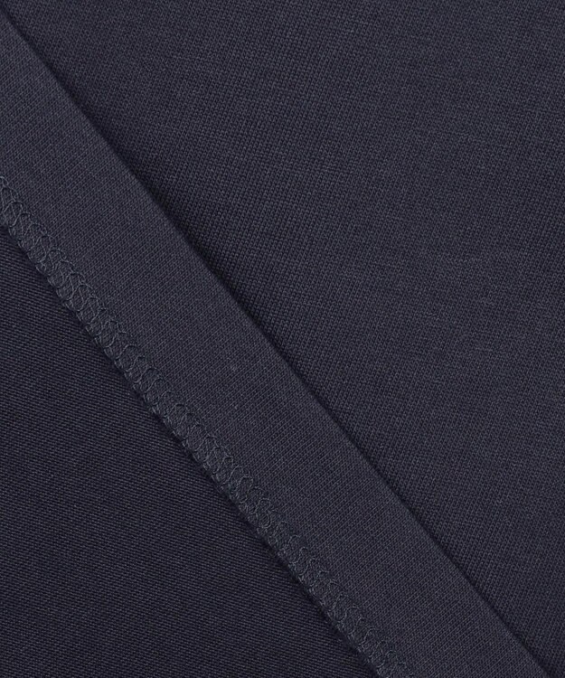 BEIGE， 【洗える】STOCK / オーガニックコットン半袖ギャザートップス Navy