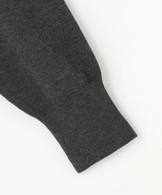 JOSEPH ABBOUD 【チクチクしない/ 3シーズン対応/サスティナブル】SNOWY Vネックセーター グレー系