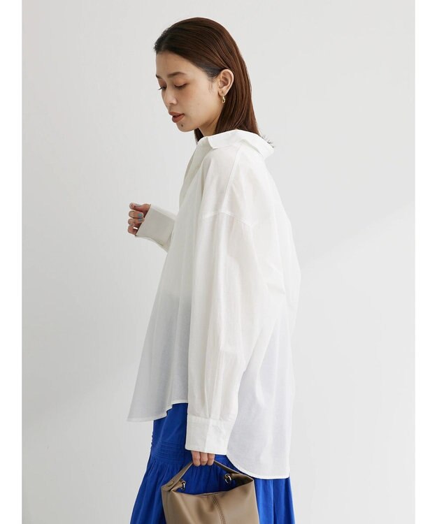 Green Parks ローンオーバーシャツ Off White