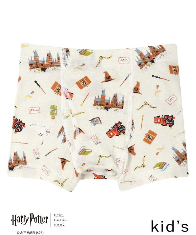 une nana cool 【ハリー・ポッターコラボ】 キッズ 男児ボトム(ボクサーパンツ) クリーム