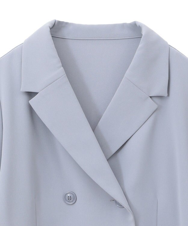 earth music&ecology ショートテーラードジャケット Sax