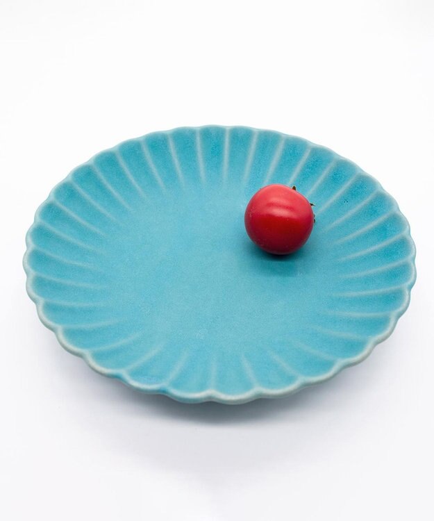 aito製作所 花皿 (M) くじゃくあお_288174