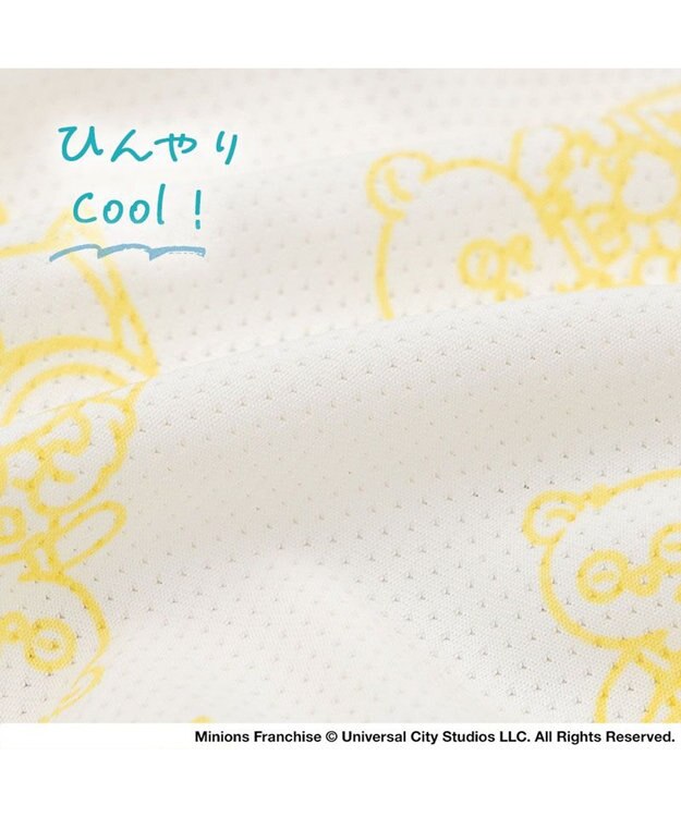 PET PARADISE ミニオン ボブ 手つなぎ Ｔシャツ 接触冷感 小型犬 ホワイト×イエロー