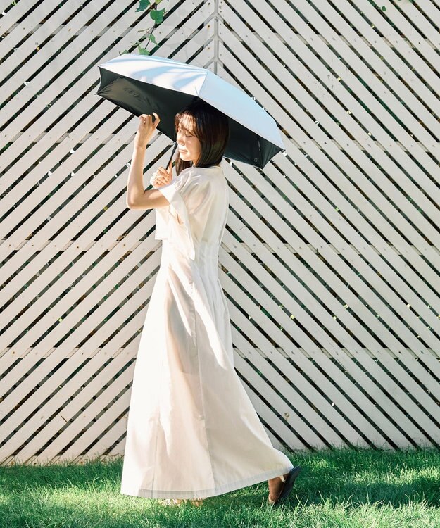 MOONBAT 【超コンパクト/自動開閉/晴雨兼用】Miracle Tech Protection(ミラクルテック プロテクション) 折りたたみ傘 プレーン 50cm ライトパープル