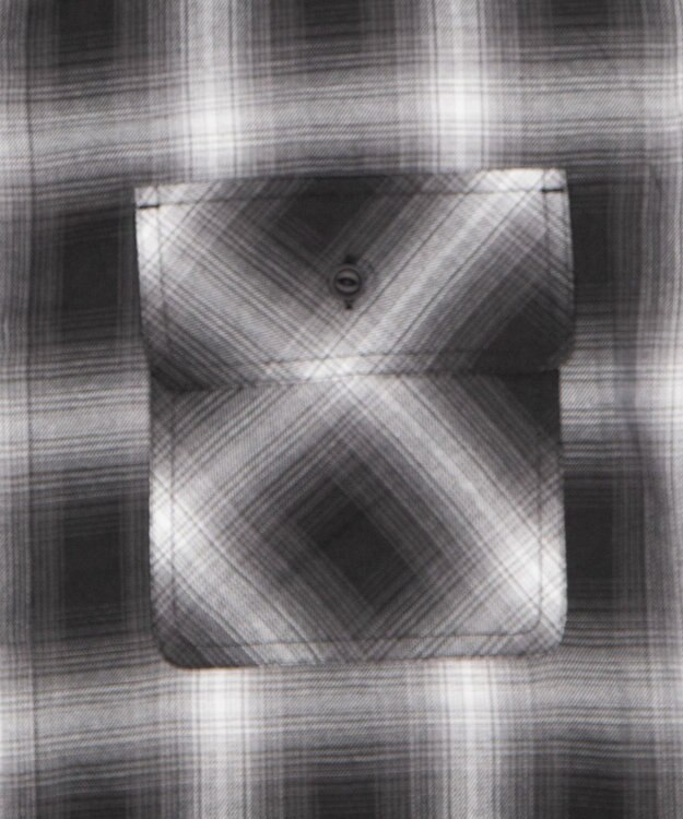 WEGO オンブレチェックシャツ（SS） 柄1