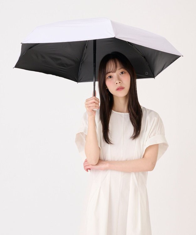 MOONBAT 【超コンパクト/自動開閉/晴雨兼用】Miracle Tech Protection(ミラクルテック プロテクション) 折りたたみ傘 プレーン 50cm ライトパープル