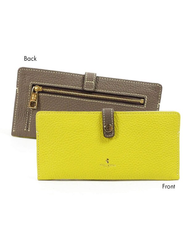PELLE BORSA スリムウォレット Reinette Goods レネットグッズ 4707 イエロー