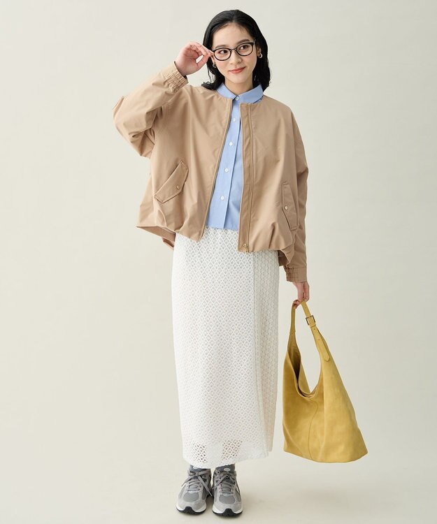 ANY レーススカート エクリュ