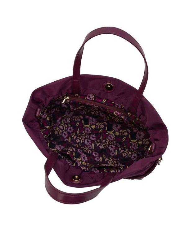 ANNA SUI バタフライツイスト 2wayショルダーバッグ ボルドー