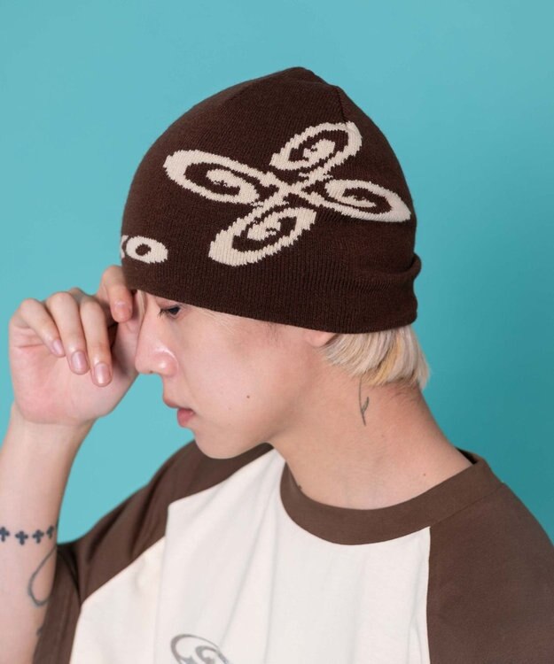 WEGO 【ユニセックス着用ITEM】別注PIKOシングルニットワッチ ブラウン