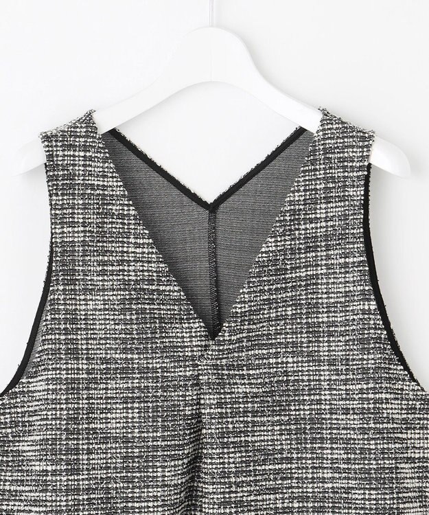 J.PRESS LADIES S ラメツイード ビスチェ ブラック系5