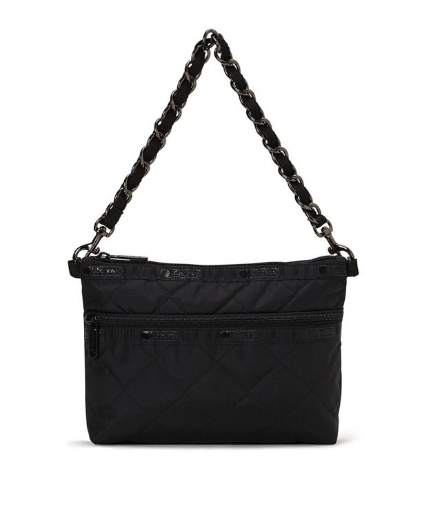 LeSportsac CHAIN COSMETIC CLUTCH/オニキスチェーンキルト オニキスチェーンキルト