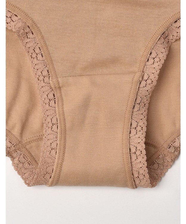 WACOAL 【ディアヒップ】 ショーツ はきこみ丈ふつう 綿混(身生地) ヒップを包みこむフィット感 やさしいはきごこち PPA111 /ワコール ベージュ