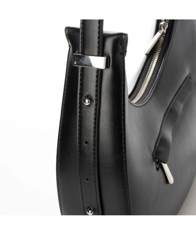 UNBILLION cachecache 三日月形ワンショルダー ブラック