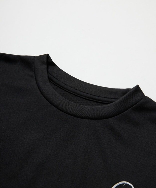 OP／FILA 【SEVEN2】ストリ－トデザインロゴTシャツ ブラック