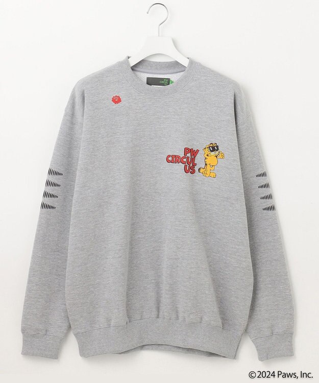 PW CIRCULUS 【MEN】Garfield クルーネックスエット グレー系