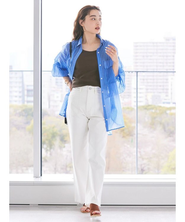 AMERICAN HOLIC ベイカーパンツ Off White