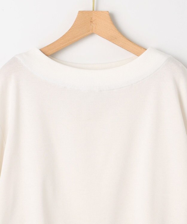 組曲 S 【WEB限定】セーターマシーン リラクシーニットTシャツ アイボリー系