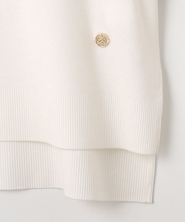 組曲 S 【WEB限定】セーターマシーン リラクシーニットTシャツ アイボリー系