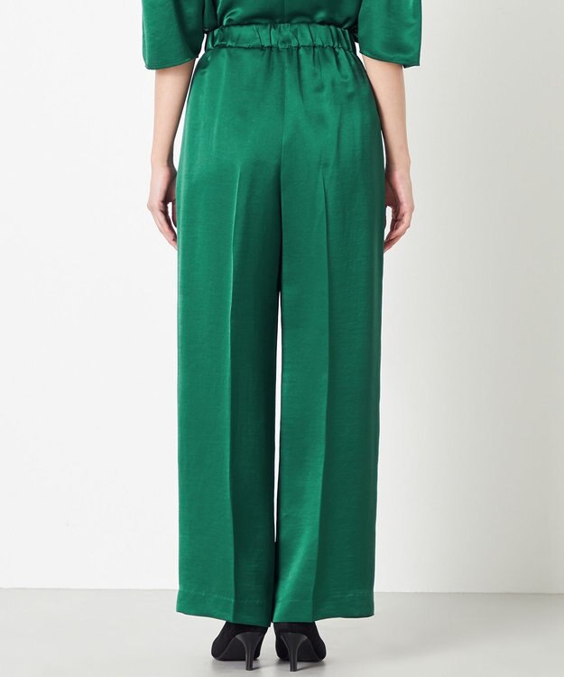 NAVE 【ReNAVE】タンブラーサテン パンツ グリーン系