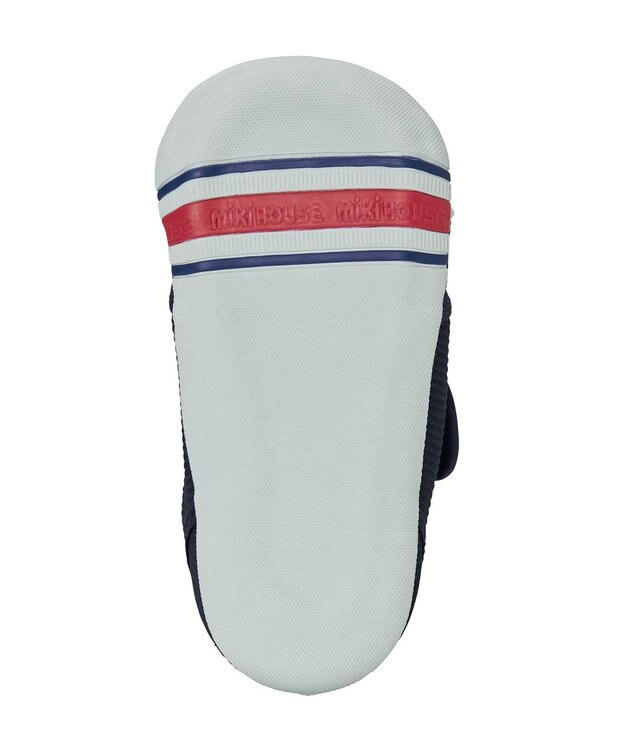 MIKI HOUSE HOT BISCUITS 【ミキハウス】【11-13.5cm】 ファーストベビーシューズ 紺