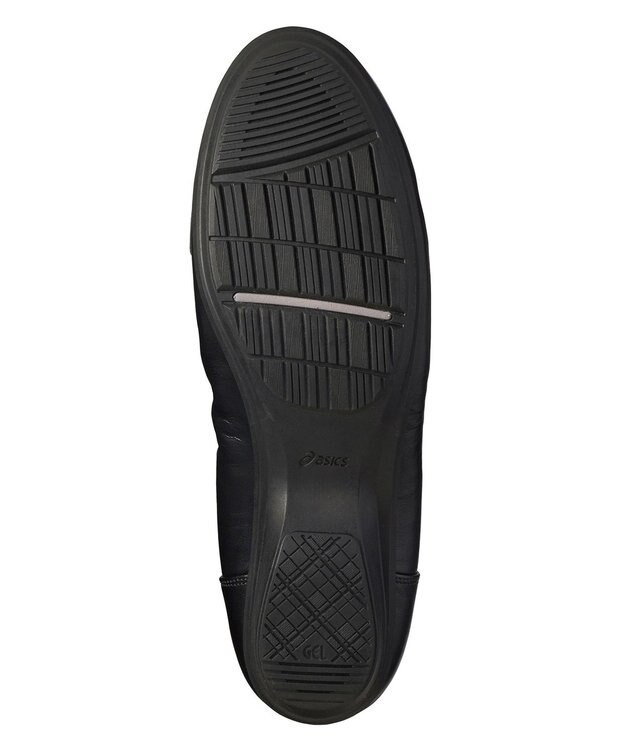 ASICS WALKING ペダラ レディース 2E 2.0cmヒール ブラック系