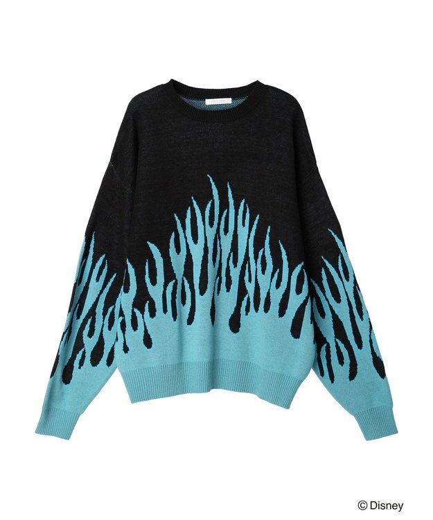 Green Parks Ｖｉｌｌａｉｎｓ／デザインニットプルオーバー Blue