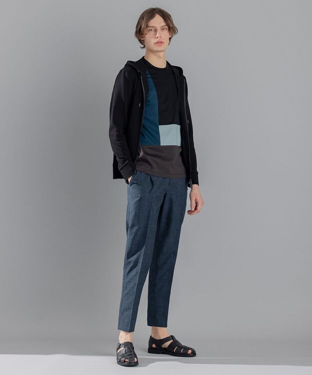 JOSEPH HOMME クールドッツストレッチ / TEDDY CONVERTIBLE ダルブルー系