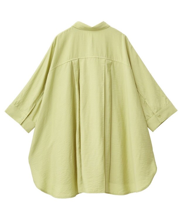 AMERICAN HOLIC 【WEB限定】接触冷感Wポケットシャツチュニック Khaki