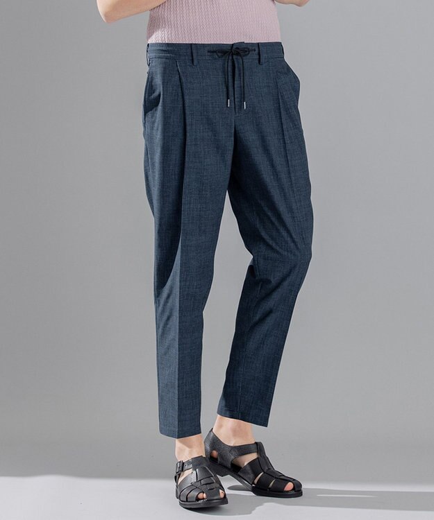 JOSEPH HOMME クールドッツストレッチ / TEDDY CONVERTIBLE ダルブルー系