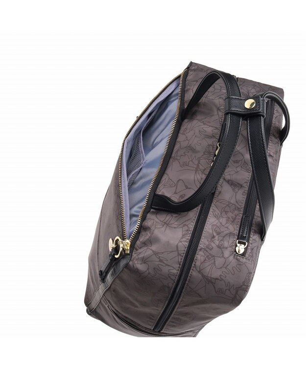 ACE BAGS & LUGGAGE HAyU × ace. ユッカTR カジュアルキャリーケース 33L 17841 エース チャコール(ネコヘッド柄)