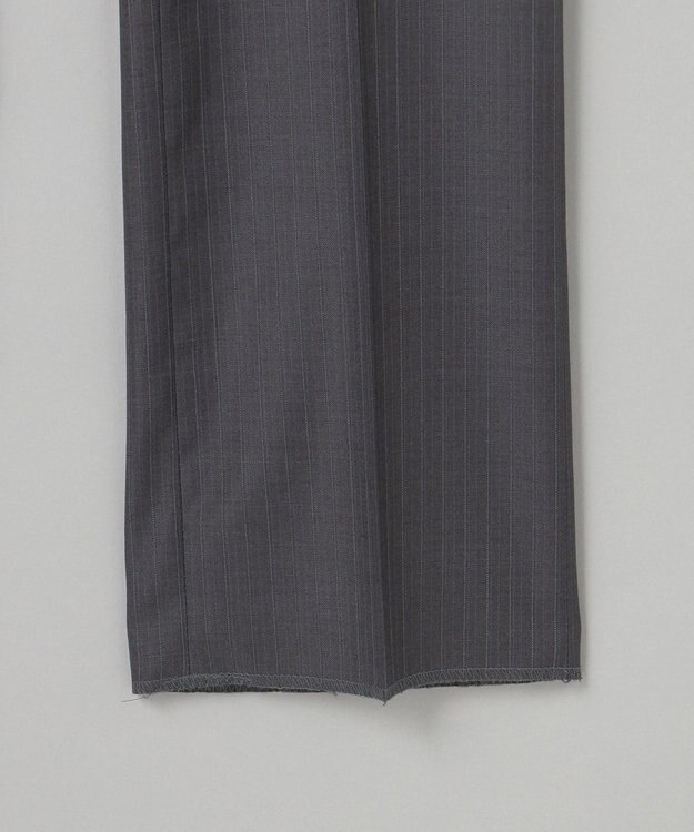 GOTAIRIKU 【Loro Piana Fabric】365 通年スーツ(グレー×ストライプ) グレー系1