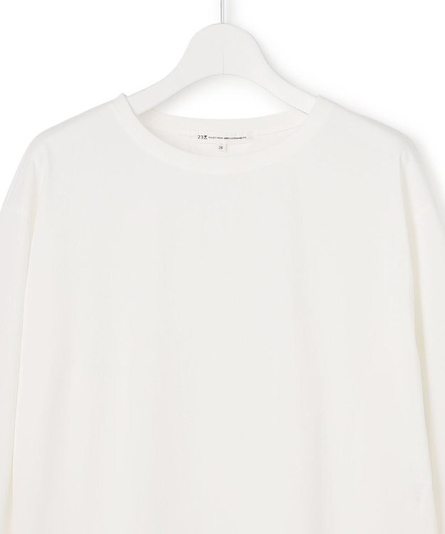 23区 【先行予約】ジョーゼットトリコット TEEブラウス ホワイト系