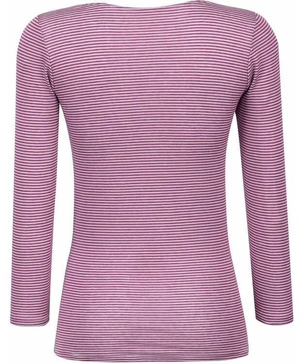 WACOAL あったかインナー 「天綿」を使用 しなやかでやわらかい あたたかくムレにくい 8分袖 長袖 【ふんわりあったか】 レディース CLD382 /ワコール バイオレット