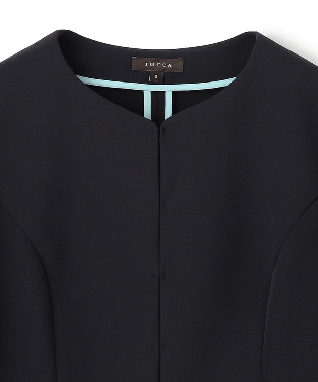 TOCCA 【洗える・消臭】BUTTERFLY WING ジャケット ブラック系