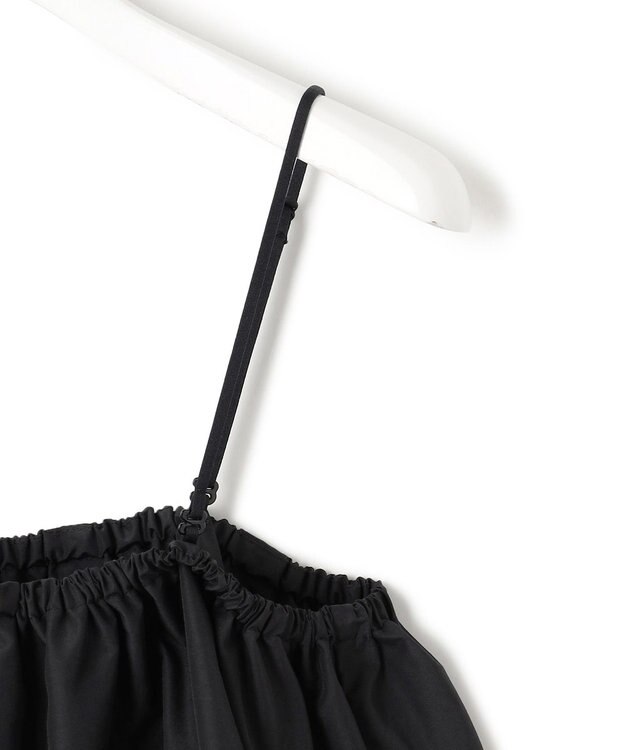 23区 【洗える】マルチタフタ ビスチェ ブラック系