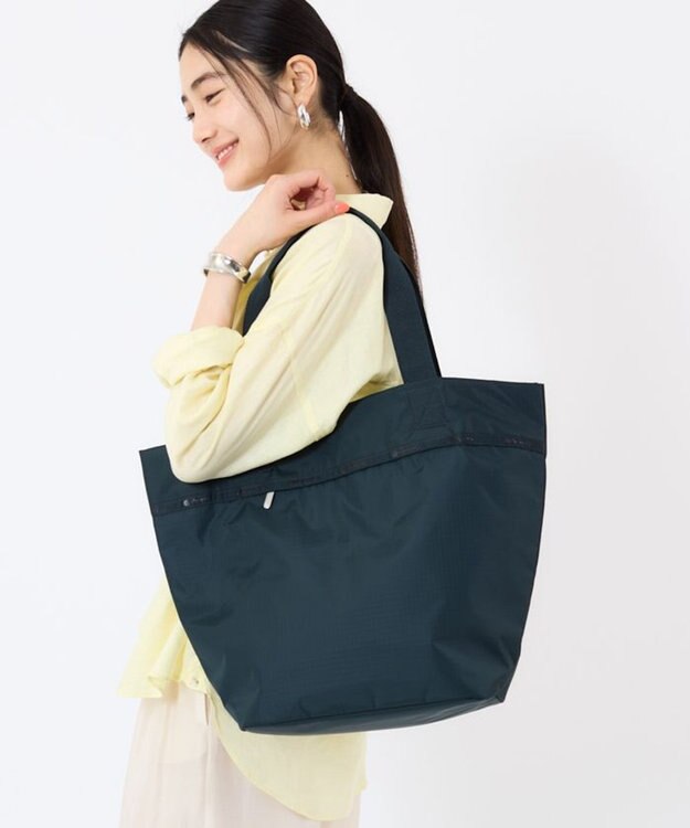 LeSportsac MARKET TOTE/ミッドナイトグリーン ミッドナイトグリーン