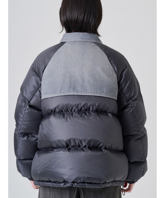 Ripo trenta anni P/W DENIM DOWN JK GRAY