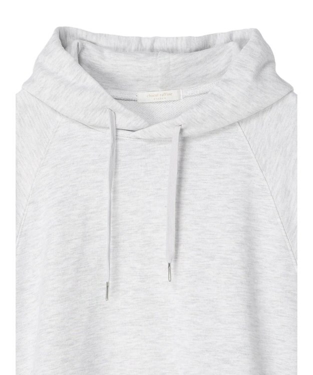 Green Parks 裏毛パーカー Gray Mixture