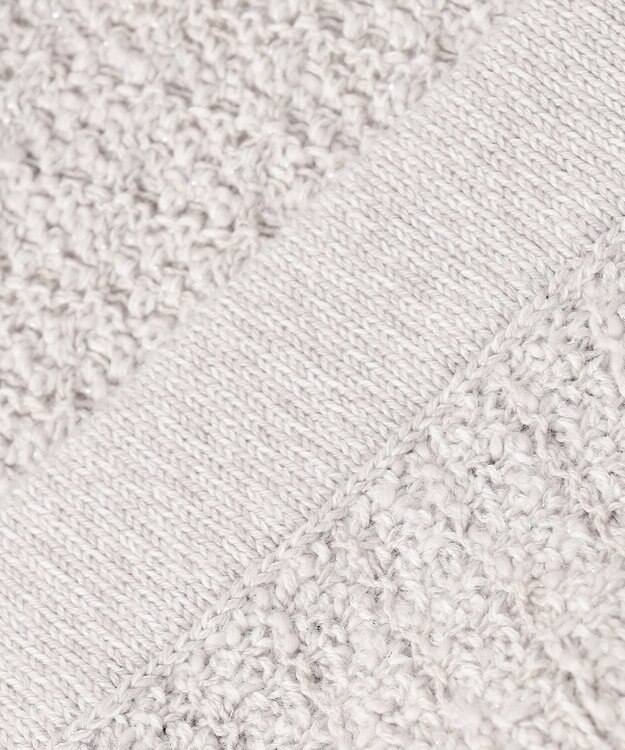 J.PRESS LADIES 【WEB限定カラーあり・洗える】TWEED ニット ジャケット ライトグレー系5