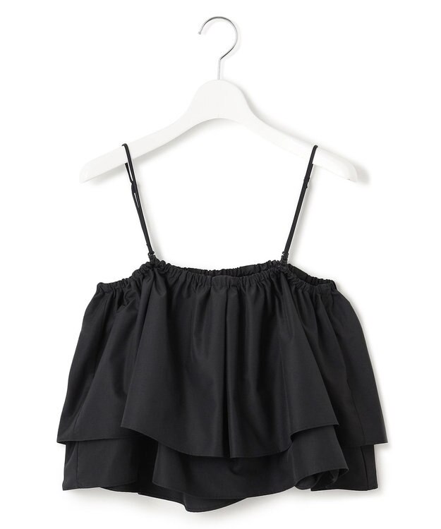 23区 S 【洗える】マルチタフタ ビスチェ ブラック系