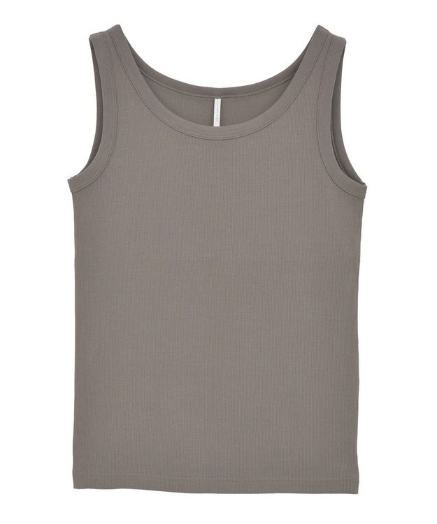 AMERICAN HOLIC テレコタンクトップ Mocha