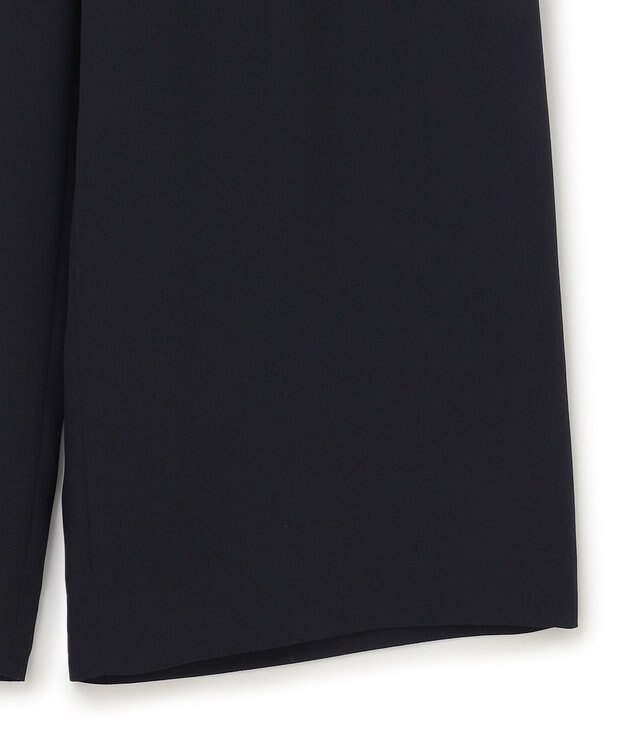 23区 S 【洗える】バックサテンアムンゼン ワイドパンツ ネイビー系